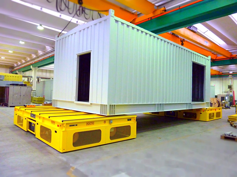 50T + 50T - trasportatori modulari multidirezionali - omni 50T + 50T - trasportatori modulari multidirezionali - omni