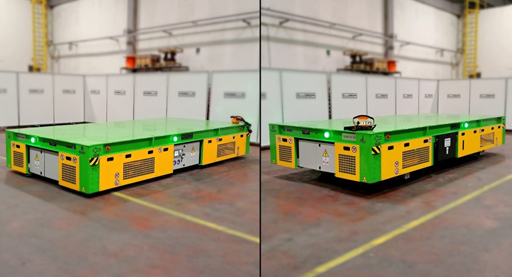 Carrelli semoventi gommanti per trasportare trasformatori di potenza – 33 t