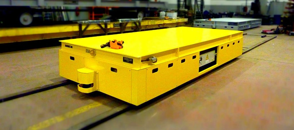 Carrello elettrico multidirezionale a batteria