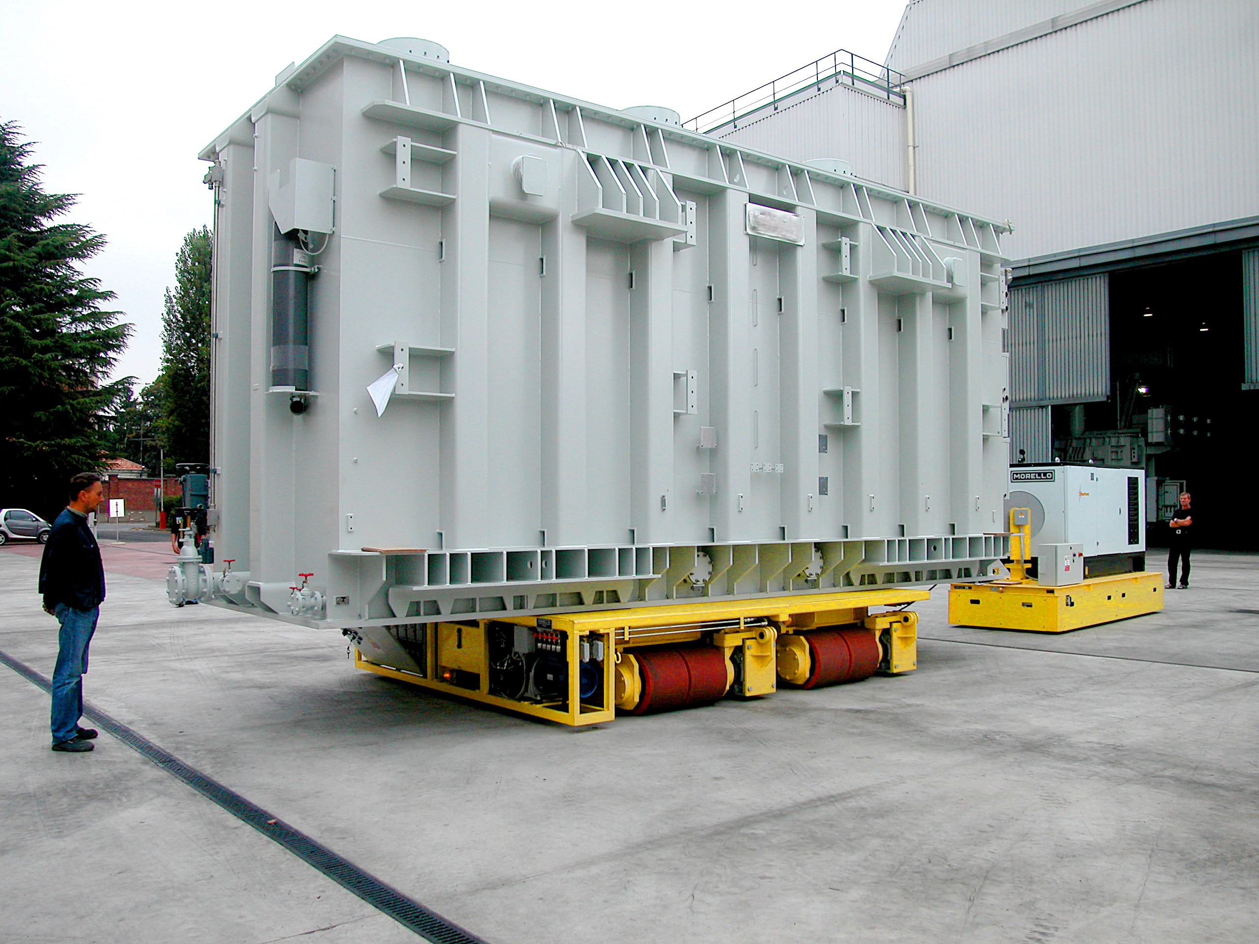 Stromtransformator Trasporter