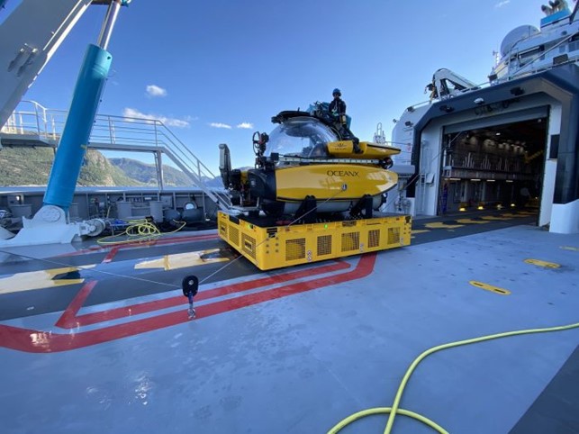 Trasportatore per sottomarini di bordo – 20 t