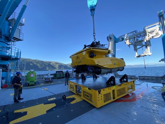 Trasportatore per sottomarini di bordo – 20 t