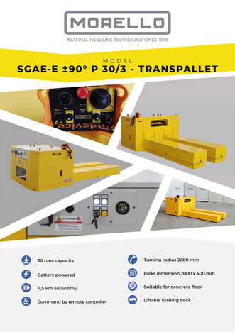 Morello SGAE-E-±90°-P-30-3 catalogue
