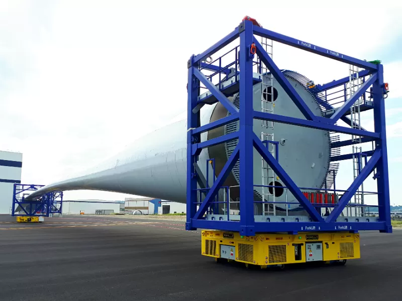 60T + 60T - carrelli modulari movimentazione pale eoliche omni-E 60T + 60T - carrelli modulari movimentazione pale eoliche omni-E