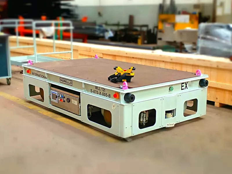 12 t Omnidirektionaler batteriebetriebener Wagen OMNI