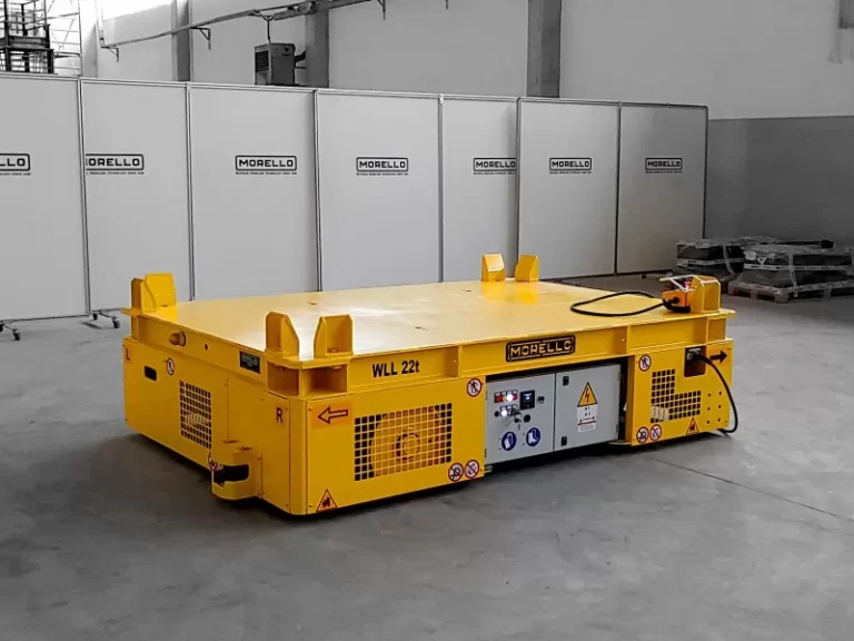 22 t Transporter für Kernkraftwerkskästen SGAE ±90°