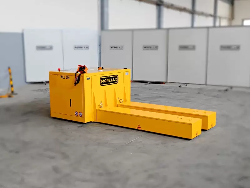 30 t Palettenfahrzeug SGAE-E ±90°