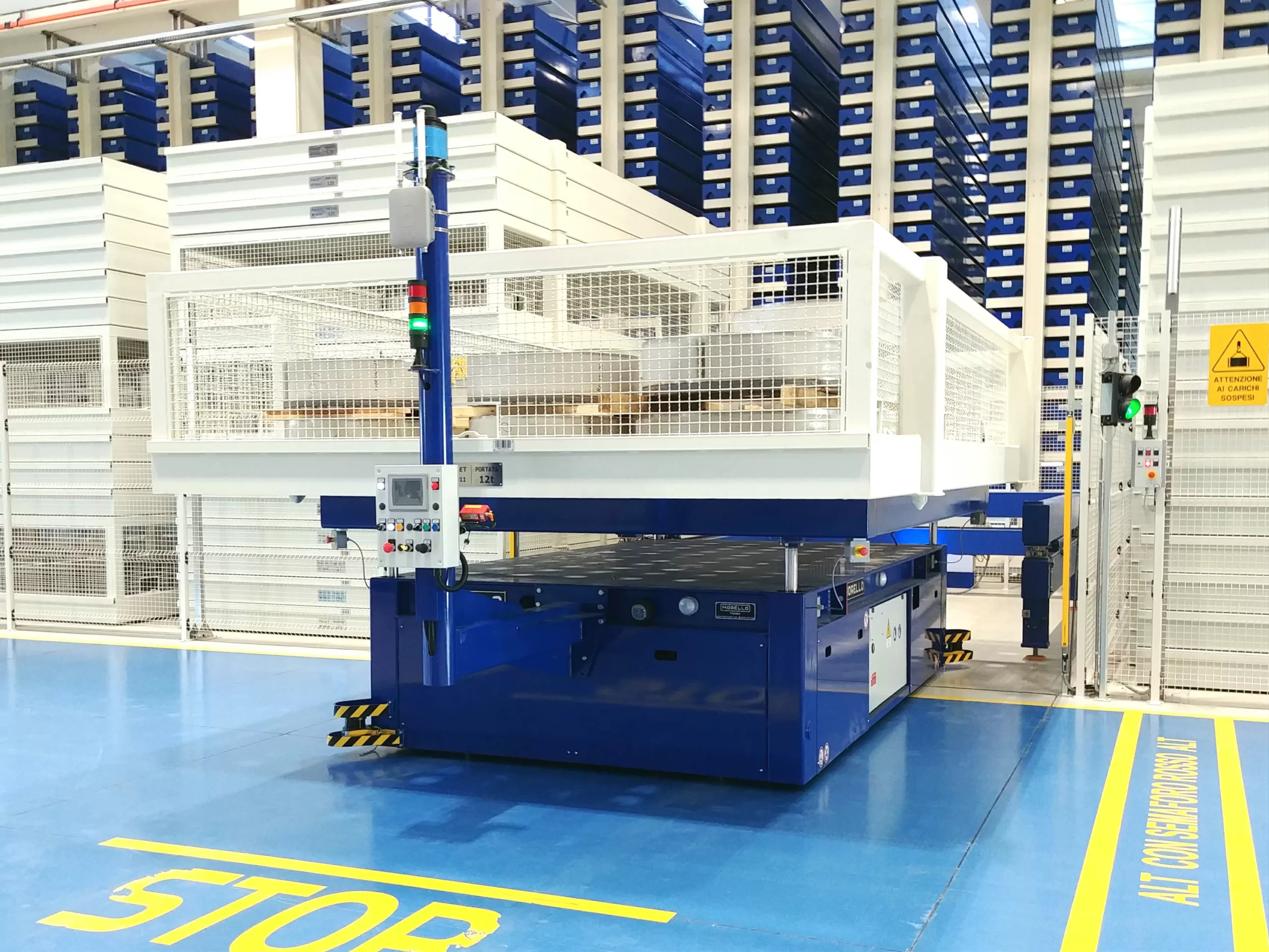 Carro AGV omnidireccional LGV 15 t