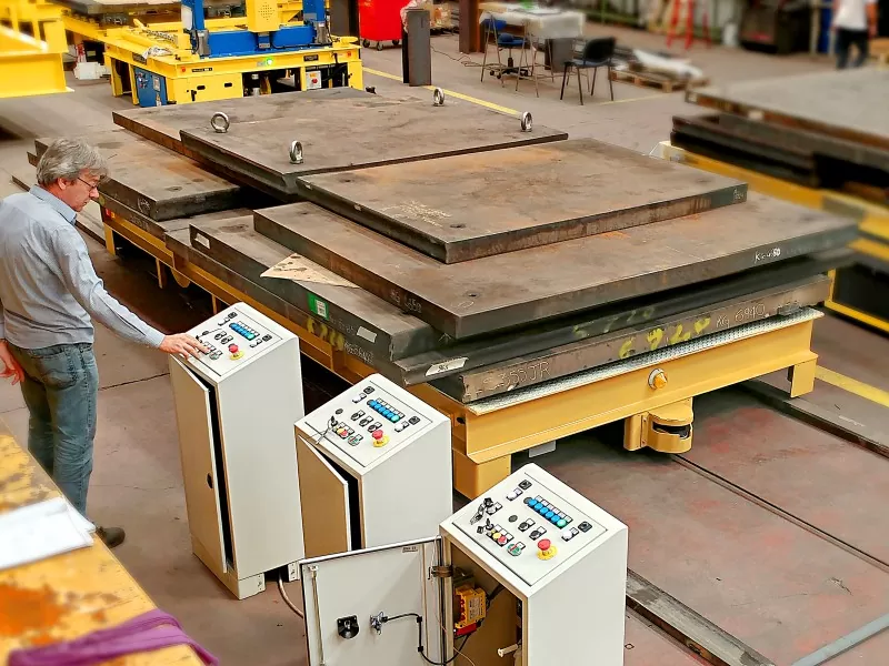Shuttle automatizzati 70 t