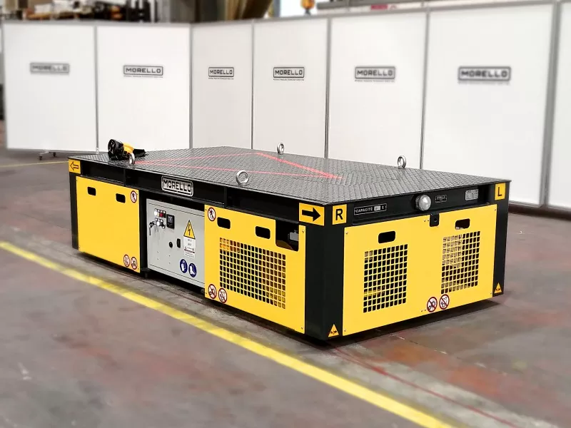 Carrello per la movimentazione di materiali a batteria 25 tonnellate