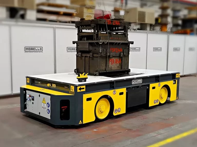 CARRELLI SEMOVENTI GOMMATI A BATTERIA – STERZATURA STANDARD – SGAI