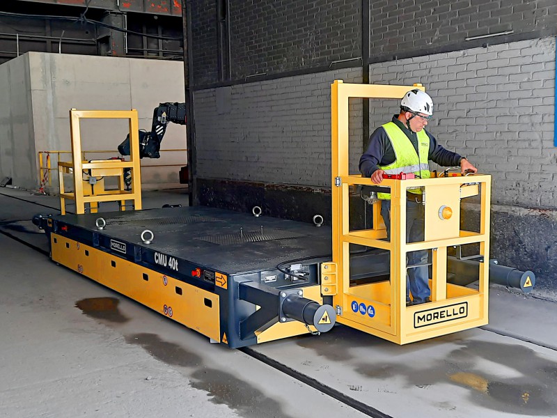 40 T - Transfer Trolley With Onboard Operator - SBA 40 2
