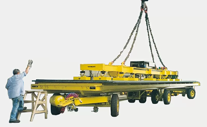 30 T - REMOLQUE PARA INTERIOR DE NAVE INDUSTRIAL - VC/AC 30 T - REMOLQUE PARA INTERIOR DE NAVE INDUSTRIAL - VC/AC