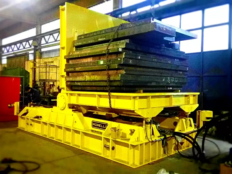 80 T - VOLQUETE HIDRÁULICO PARA CARGAS PESADAS 90° 80 T - VOLQUETE HIDRÁULICO PARA CARGAS PESADAS 90°