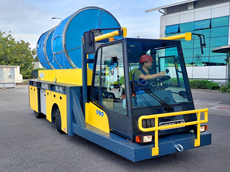 40 T – Vollelektrischer LKW Zum Transport Von Stahlcoils – SGAI VSP2 40 T – Vollelektrischer LKW Zum Transport Von Stahlcoils – SGAI VSP2