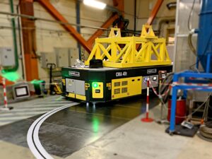 40 T - GUIADO ÓPTICO AMR PARA LA INDUSTRIA NUCLEAR - AGV