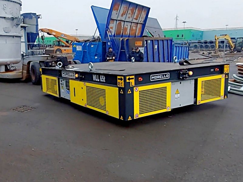 65 t - Movimentatore a batteria omnidirezionale per siviera e altre attrezzature siderurgiche