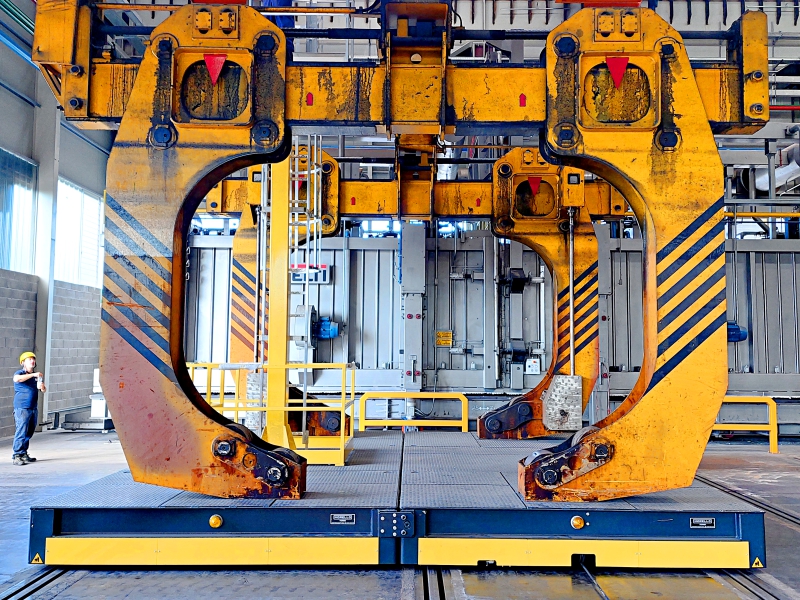 30 T - COUPLED RAIL TRANSPORTERS FOR HEAVY LOADS - SBR