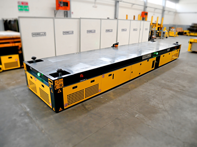 10 T - DÉPLACEUR OMNIDIRECTIONNEL POUR LA MANUTENTION DE GRANDS TAPIS ROULANTS - OMNI-E 10 T - DÉPLACEUR OMNIDIRECTIONNEL POUR LA MANUTENTION DE GRANDS TAPIS ROULANTS - OMNI-E
