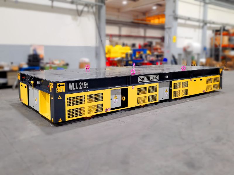 215 T - MULTIDIREKTIONALER TRANSPORTWAGEN FÜR TRANSFORMATOREN - OMNI-E 215 T - MULTIDIREKTIONALER TRANSPORTWAGEN FÜR TRANSFORMATOREN - OMNI-E