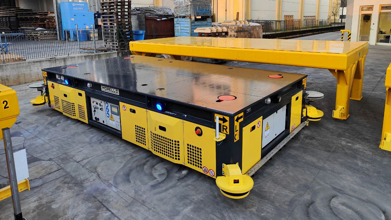 Valutazione delle tecnologie per la navigazione dei carrelli AGV nella movimentazione di carichi pesanti in ambito industriale